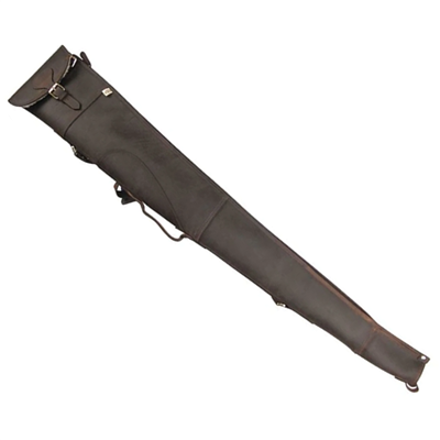 Teales Devonshire Leather Shotgun Slip - Dark Brown - 30
